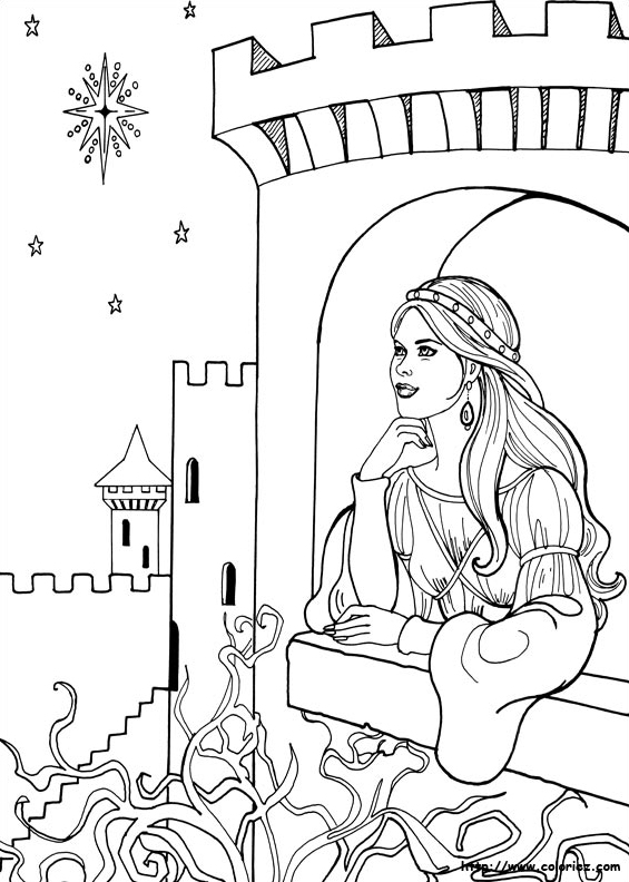Princesse Léonora pense au prince