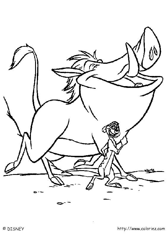 Pumbaa et Timon