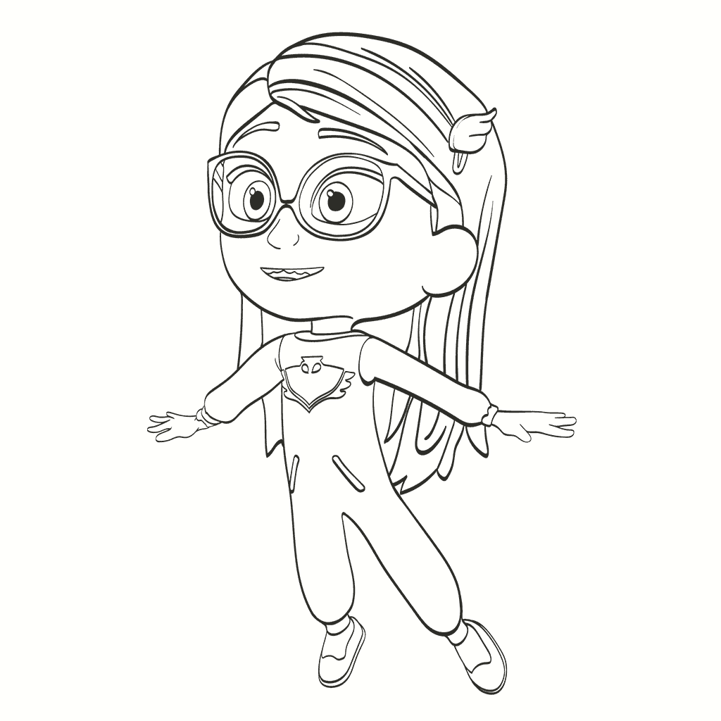 Coloriage Pyjamasques Amaya