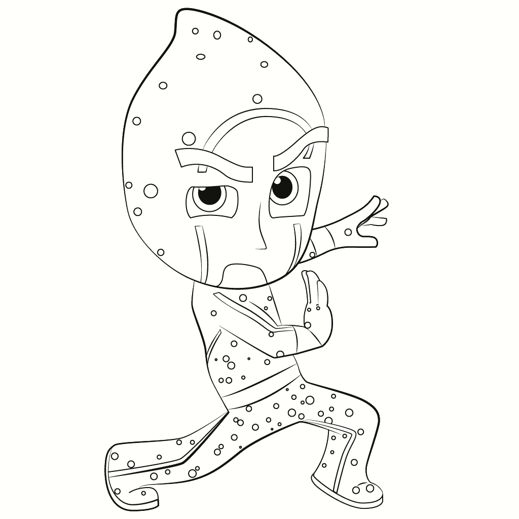 Coloriage Pyjamasques Ninjaka