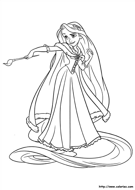 Raiponce est une artiste