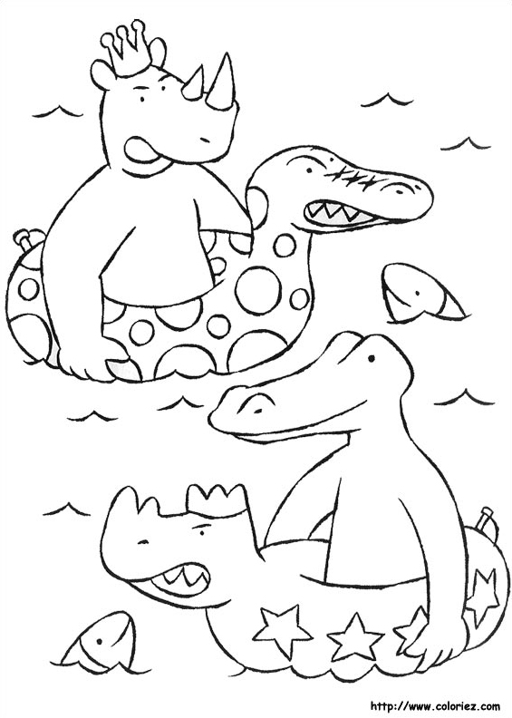 Rataxès et le croco