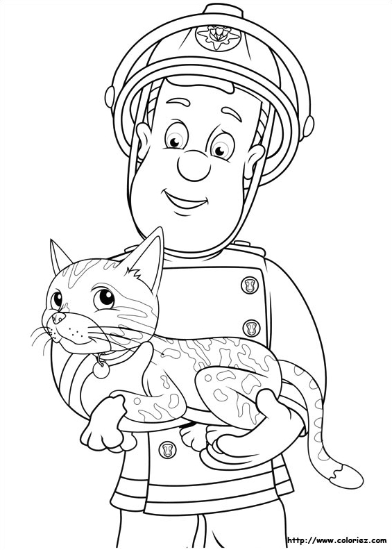 Sam sauve un chat