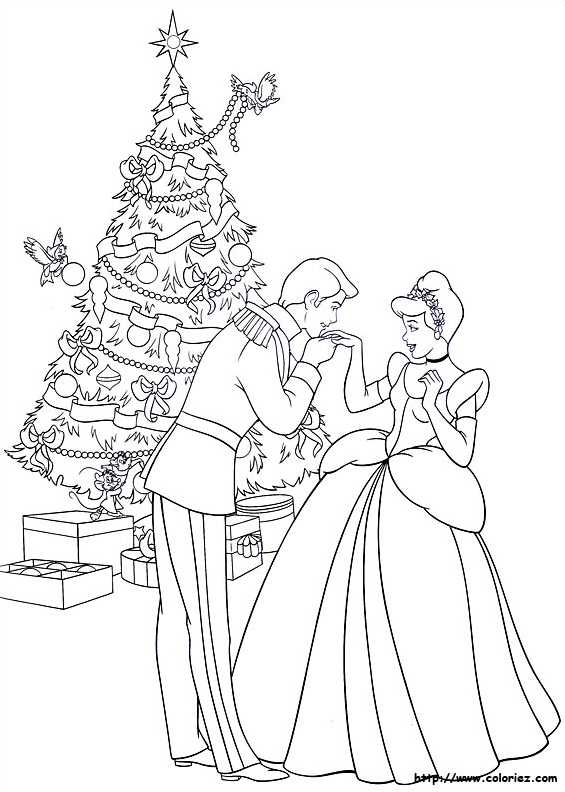Sapin de Noël de Cendrillon
