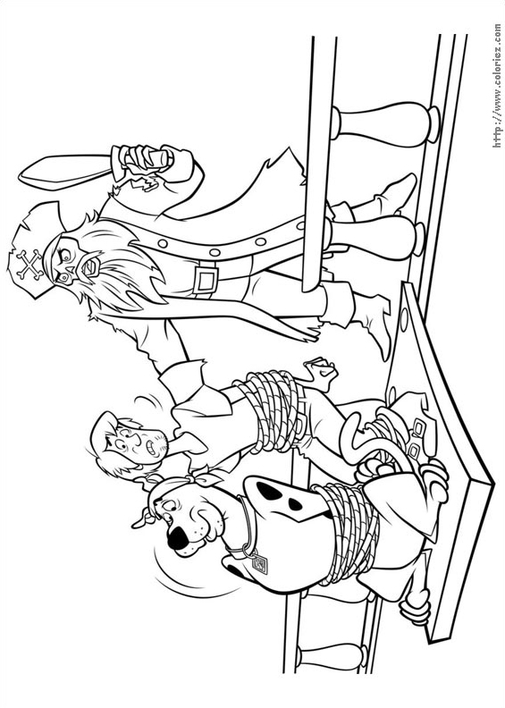 Scooby-doo sur la planche