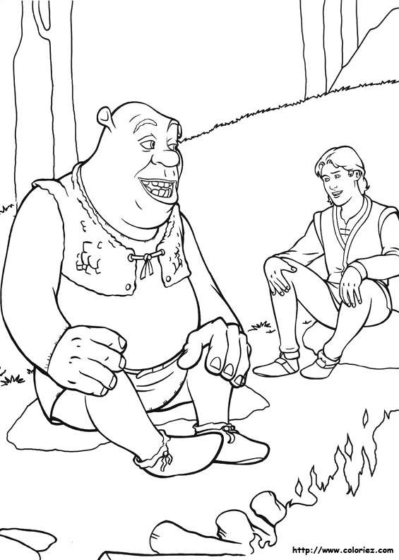 Shrek et Tutur deviennent amis