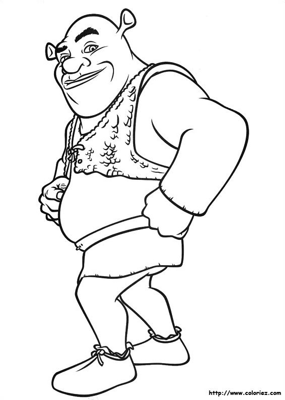 Shrek prend la pose