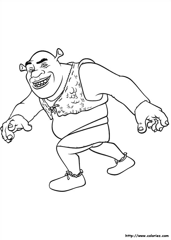 Shrek tout sourir