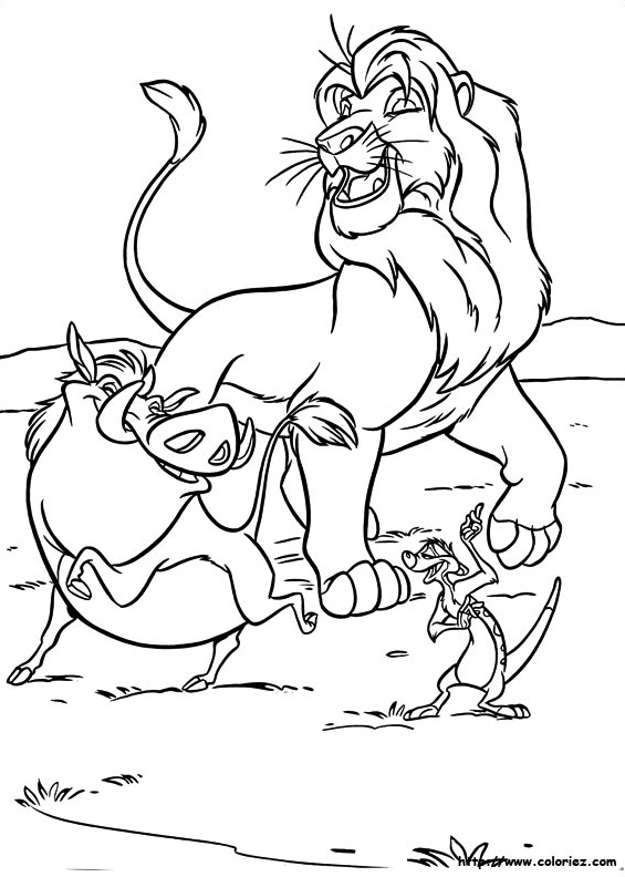 Simba timon et pumba