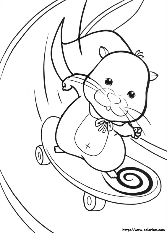 Squiggles en skateboard