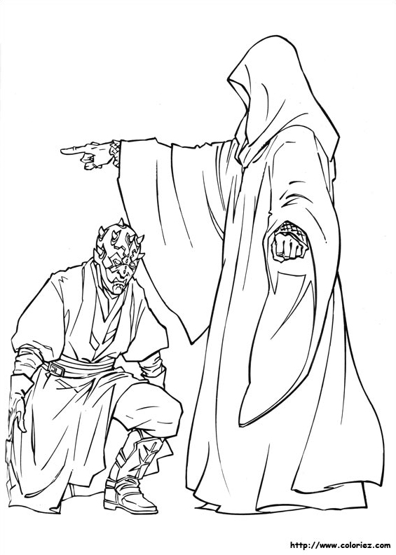 Star wars, Darth Sudious donne des ordres