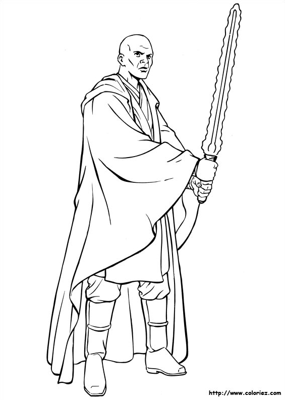 Star wars, Mace Windu le chef Jedi