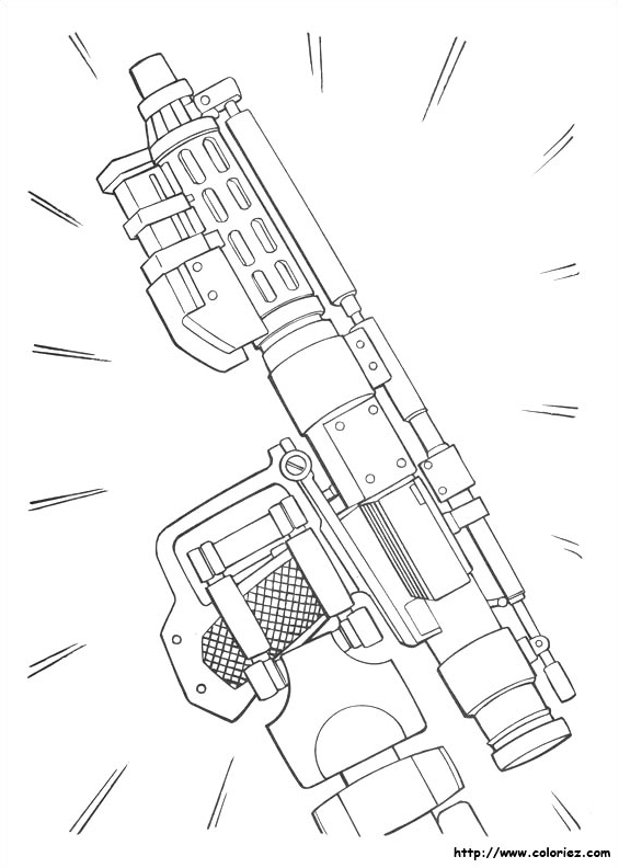 Star Wars, un blaster