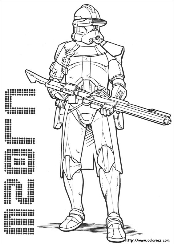 Star Wars, un clone de l'armée de la république