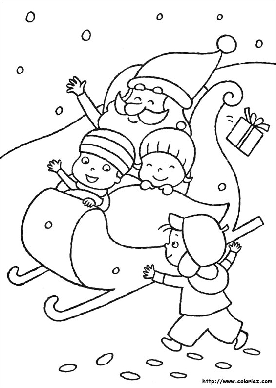 Super accueil pour Père Noël