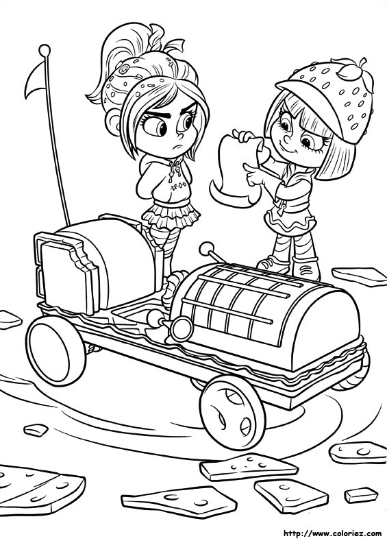 Taffyta et Vanellope