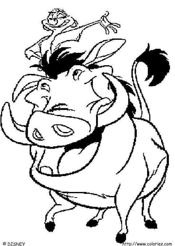 Timon et Pumbaa