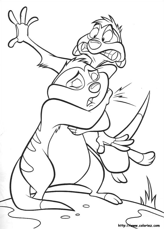 Timon et sa maman