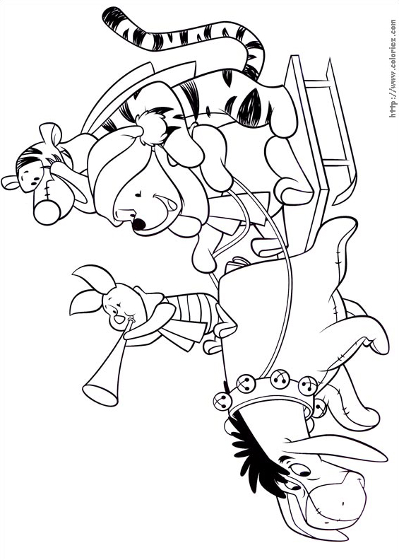 Traineau de Winnie l'ourson