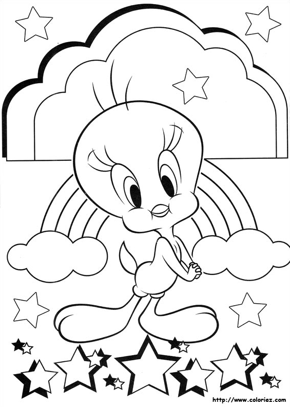 Tweety arc en ciel