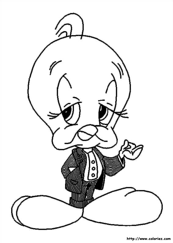 Tweety en costume