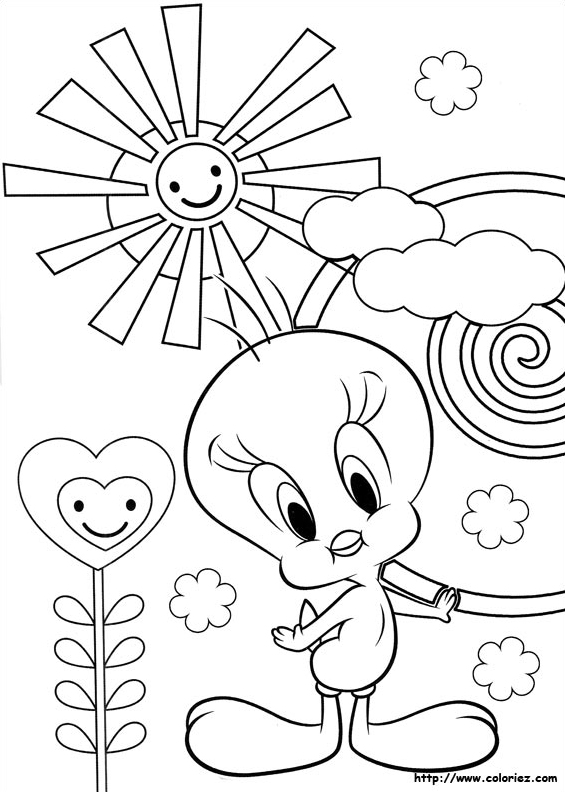 Tweety sourir