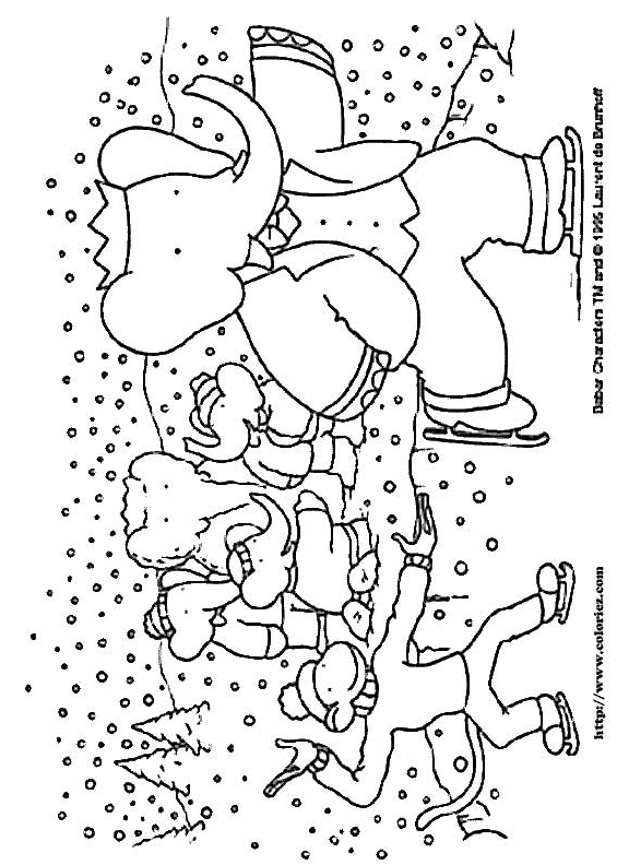 Un Babar de neige