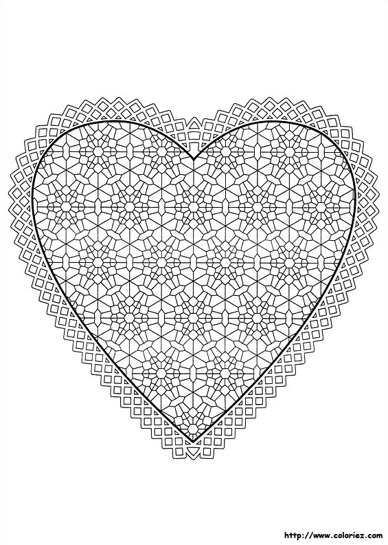 Un coeur de la saint valentin