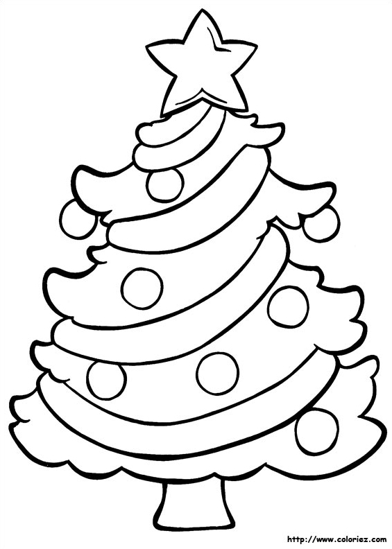 Un sapin décoré