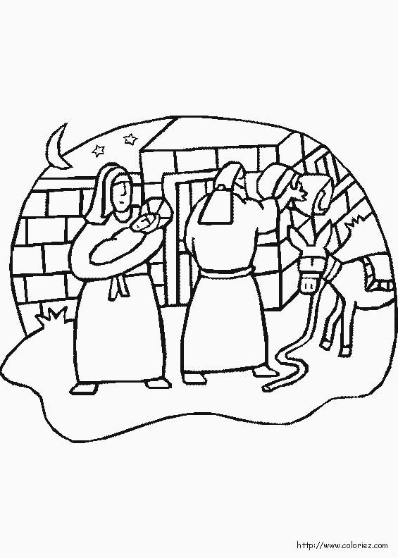 Une crèche de Noël