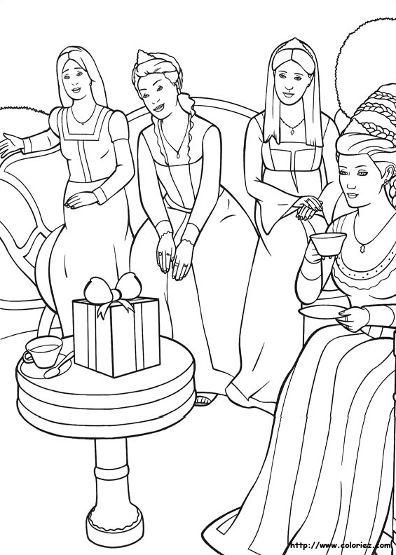 Une fête pour la naissance du bébé de Fiona