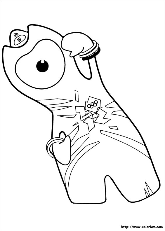 Wenlock la mascotte