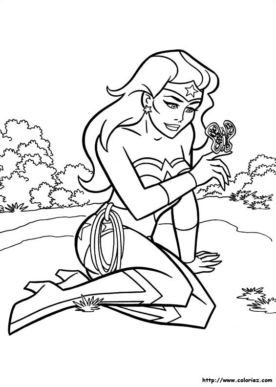 Wonder woman amie des animaux