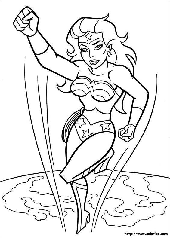 Wonder Woman arrive