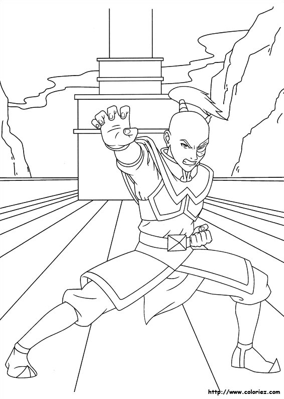 Zuko au combat