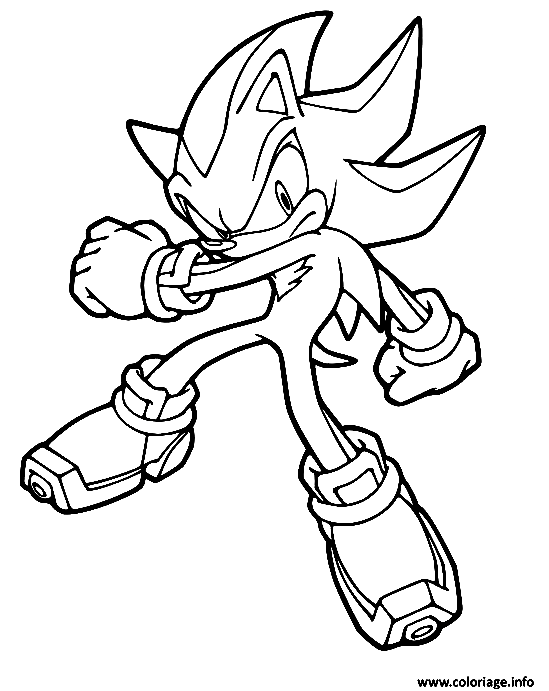 Colorioge Sonic l'hérisson