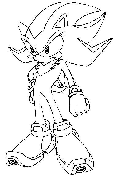 Dessin Sonic facile