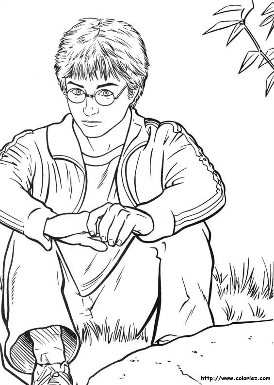 Harry Potter pensif