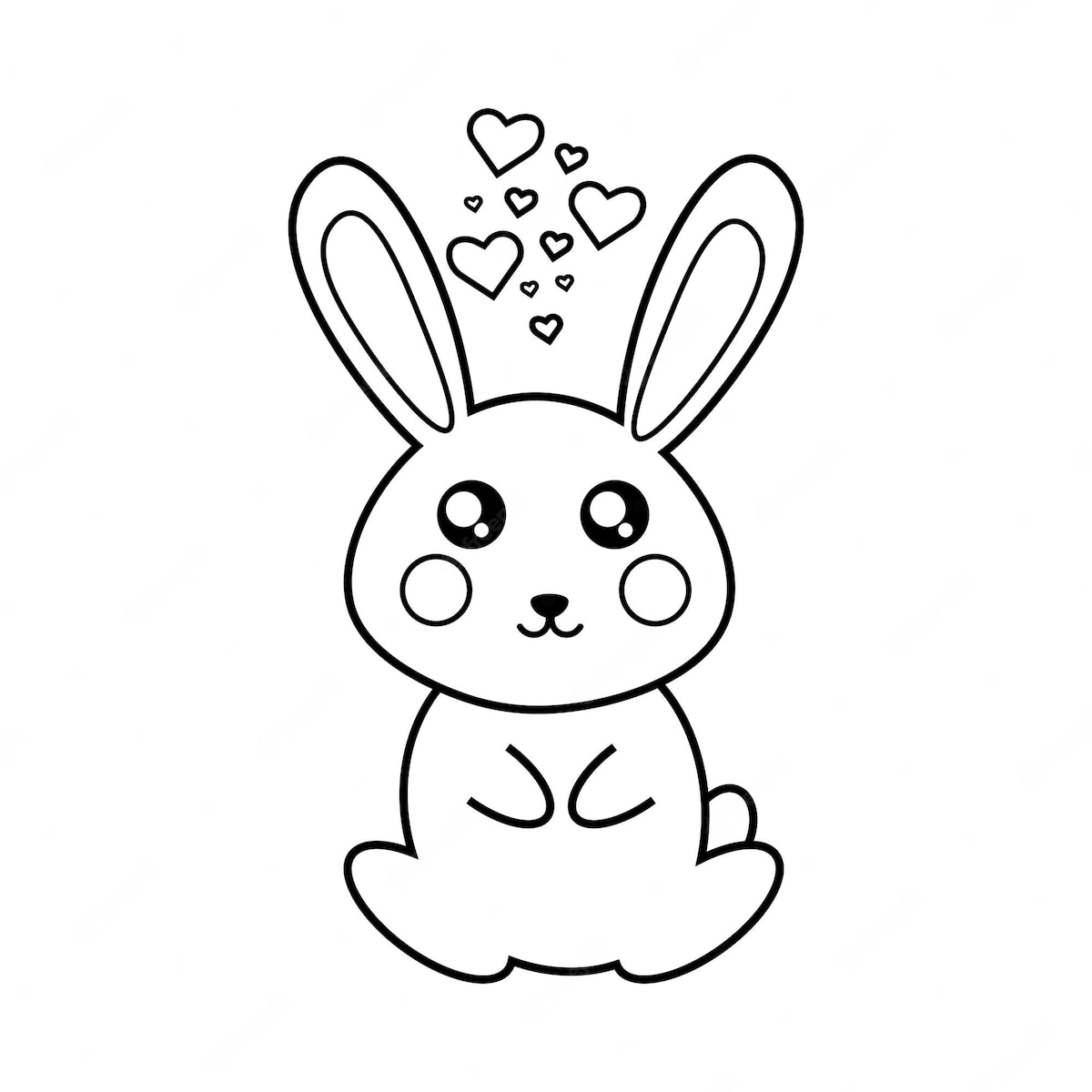 Lapin amoureux
