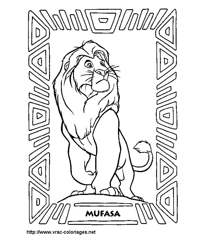 Mufasa du Roi Lion
